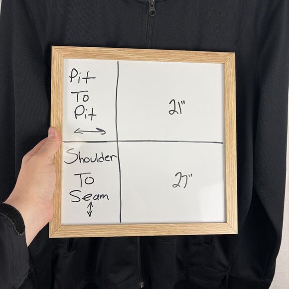 Nike Basketball Track Jacket Medium Black Full Zip Mock Neck Pockets Warm Up - Picture 8 of 8